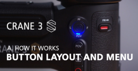 CRANE 3S - Button Layout and Menu