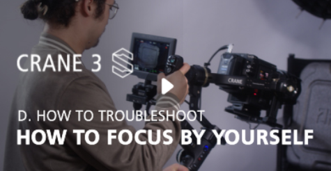 CRANE 3S - How to Pull Focus Yourself