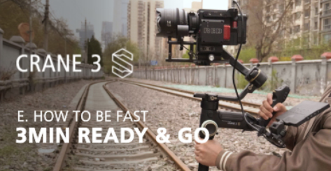 CRANE 3S - 3-Minute Setup & Go